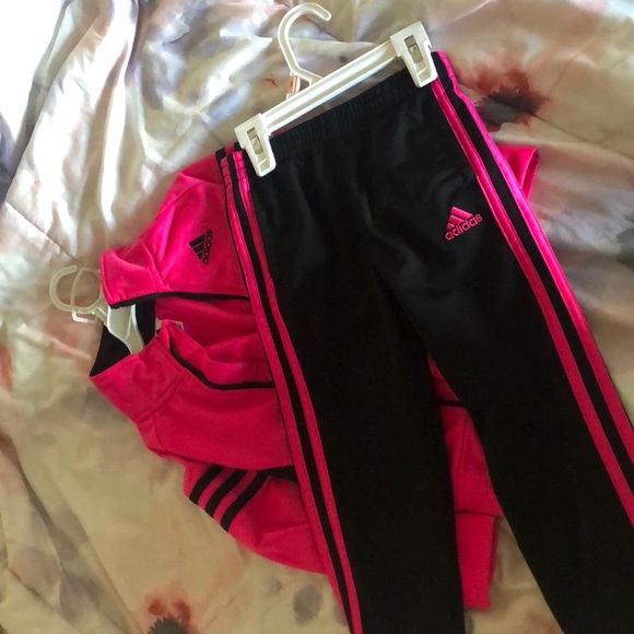 girl adidas sweat suits
